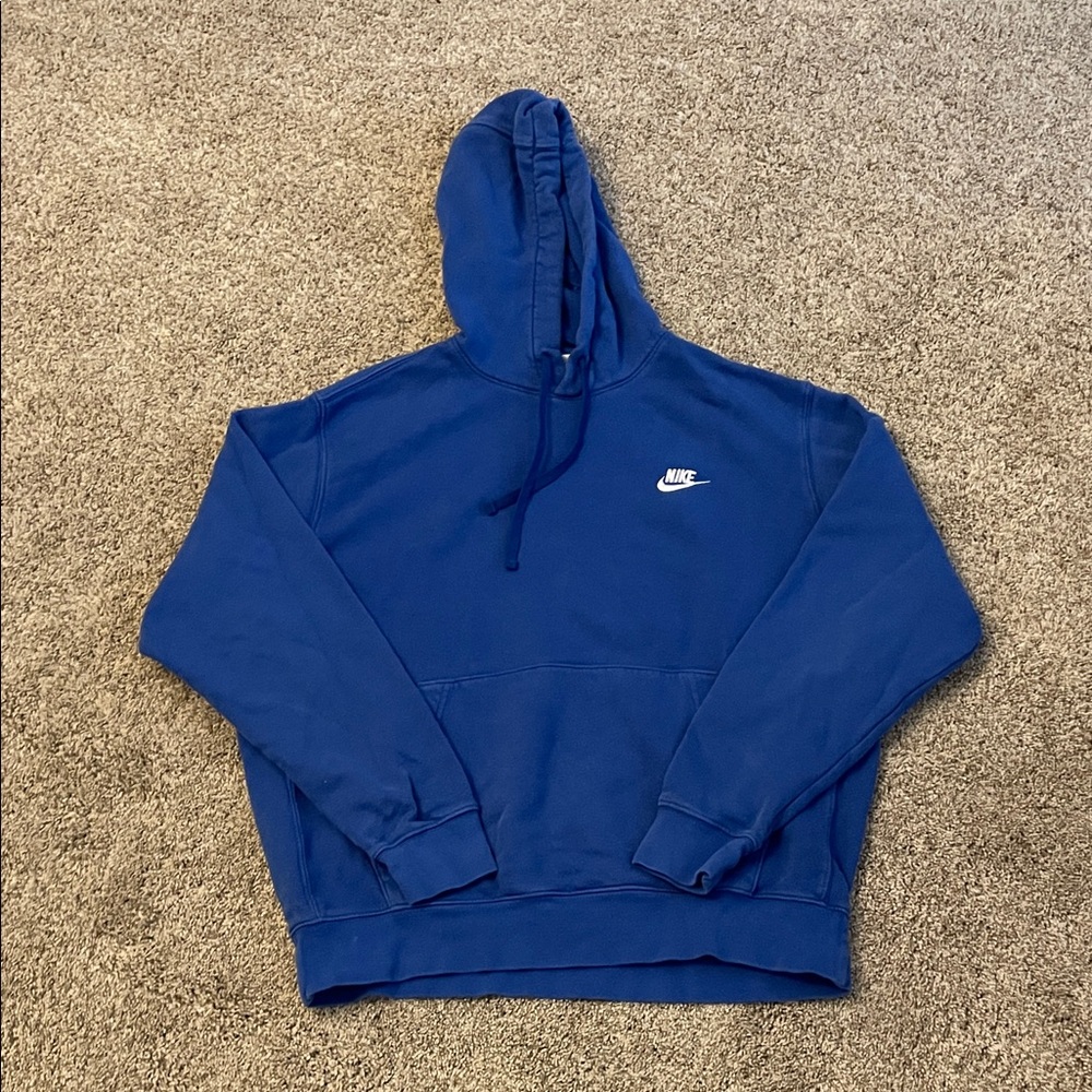 Nike Royal Blue Pullover Hoodie